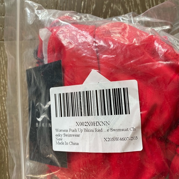 Bikinx embellished red string bikini - Picture 10 of 11